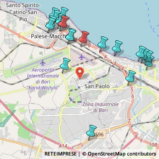 Mappa Via Carlo Massa, 70132 Bari BA, Italia (2.9625)