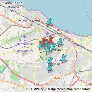 Mappa Via Carlo Massa, 70132 Bari BA, Italia (1.26455)