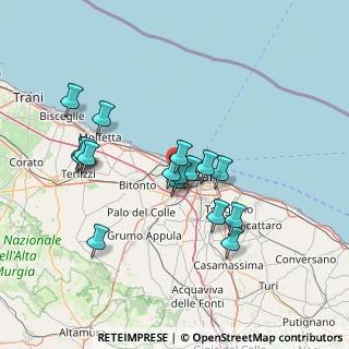 Mappa Via Carlo Massa, 70132 Bari BA, Italia (13.87353)