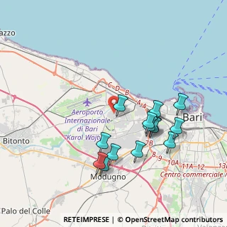 Mappa Via Carlo Massa, 70132 Bari BA, Italia (3.98429)