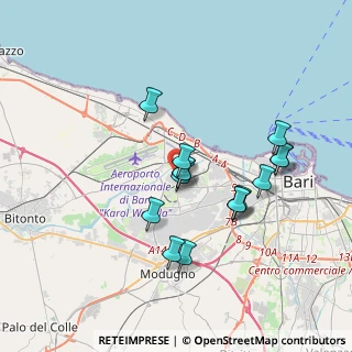 Mappa Via Carlo Massa, 70132 Bari BA, Italia (3.38467)