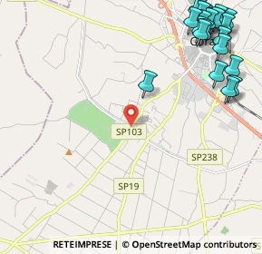 Mappa Strada Esterna Tratturo Barletta Grumo, 70033 Corato BA, Italia (3.4025)