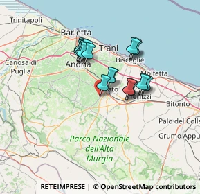 Mappa Strada Esterna Tratturo Barletta Grumo, 70033 Corato BA, Italia (11.4165)