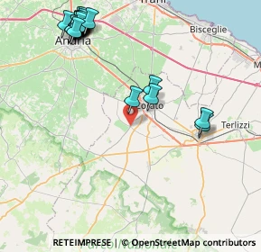 Mappa Via Castel Del Monte Km. 3 Oasi di Nazareth, 70033 Corato BA, Italia (11.201)