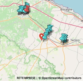 Mappa Strada Esterna Tratturo Barletta Grumo, 70033 Corato BA, Italia (9.272)