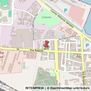 Mappa Via Napoli, 333/L, 70123 Bari, Bari (Puglia)