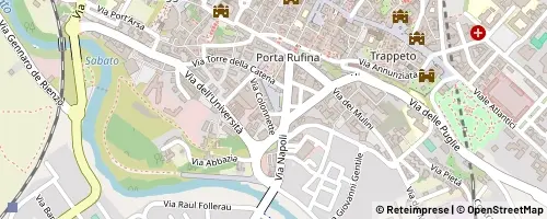 Mappa Benevento