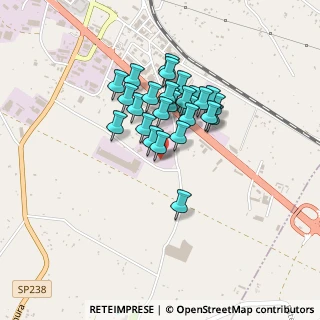 Mappa Strada 21 sn ZI, 70033 Corato BA, Italia (0.33333)