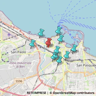 Mappa Via Napoli Traversa, 70132 Bari BA, Italia (1.42)