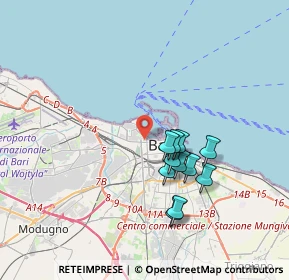 Mappa Via Francesco Rismondi, 70123 Bari BA, Italia (3.29364)