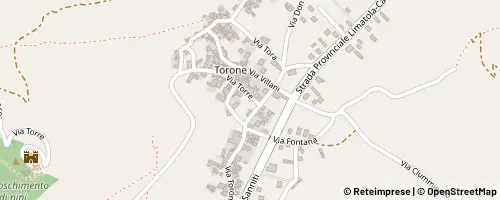 Mappa Castel Morrone