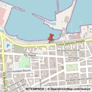 Mappa Corso Vittorio Veneto, 5, 70123 Bari, Bari (Puglia)