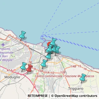 Mappa Via Giosuè Carducci, 70122 Bari BA, Italia (3.49545)