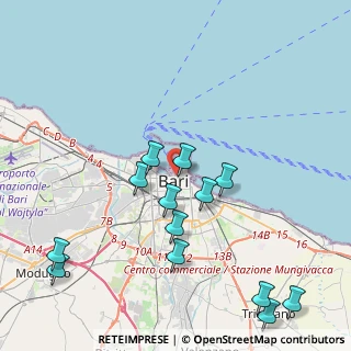 Mappa Via Giosuè Carducci, 70122 Bari BA, Italia (4.98769)