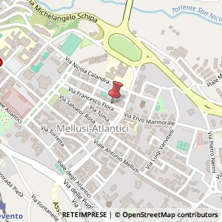 Mappa Via Francesco Flora,  6, 82100 Benevento, Benevento (Campania)