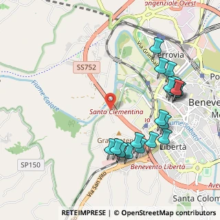 Mappa Via S. Clementina, 82100 Benevento BN, Italia (1.212)