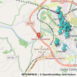 Mappa Via S. Clementina, 82100 Benevento BN, Italia (1.5725)