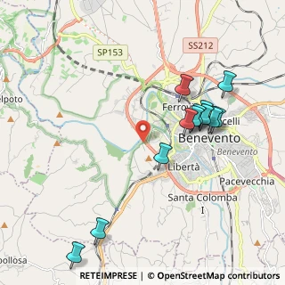 Mappa Via S. Clementina, 82100 Benevento BN, Italia (2.23667)