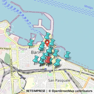 Mappa Strada dei Dottula, 70122 Bari BA, Italia (0.7675)