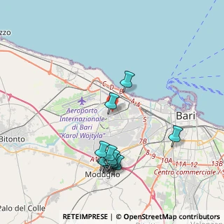 Mappa Strada Castelluccio, 70132 Bari BA, Italia (4.36417)