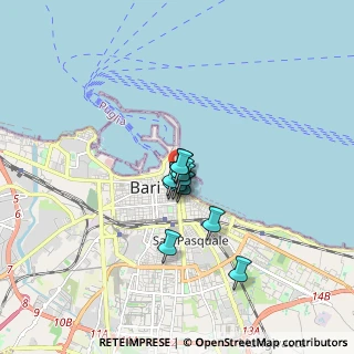 Mappa Piazza Mercantile, 70122 Bari BA, Italia (1.02636)