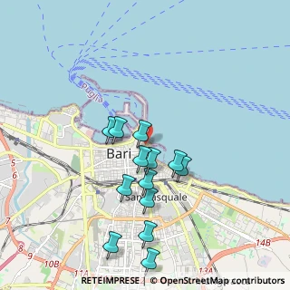 Mappa Piazza Mercantile, 70122 Bari BA, Italia (1.9)