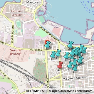Mappa Via Grandi Achille, 70123 Bari BA, Italia (0.6365)