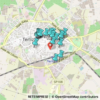 Mappa Via Piave, 70038 Terlizzi BA, Italia (0.319)