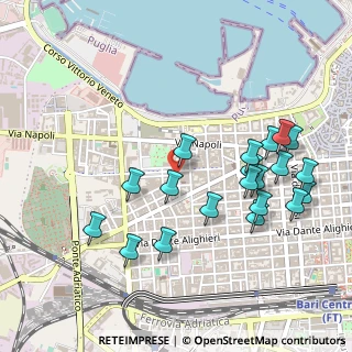 Mappa Corso Giuseppe Mazzini, 70123 Bari BA, Italia (0.5635)