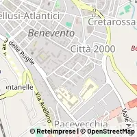Hartă Benevento
