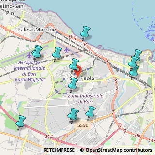 Mappa Traversa di Via G. Pugliese, 70132 Bari BA, Italia (2.58)