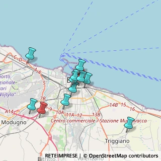 Mappa Corso Camillo Benso Cavour, 70121 Bari BA, Italia (3.49091)