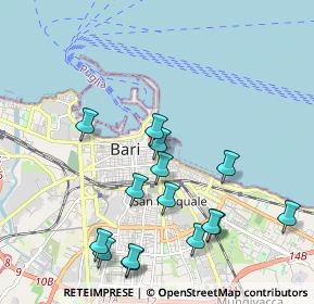Mappa Corso Camillo Benso Cavour, 70121 Bari BA, Italia (2.32867)