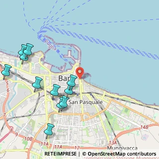 Mappa Largo Eroi del Mare, 70122 Bari BA, Italia (2.72182)