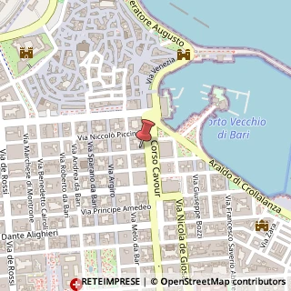 Mappa Via Abate Giacinto Gimma, 5, 70121 Bari, Bari (Puglia)