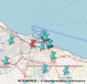 Mappa Corso Camillo Benso Cavour, 70121 Bari BA, Italia (4.77867)