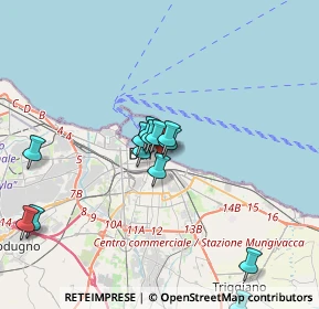 Mappa Corso Camillo Benso Cavour, 70121 Bari BA, Italia (3.70846)