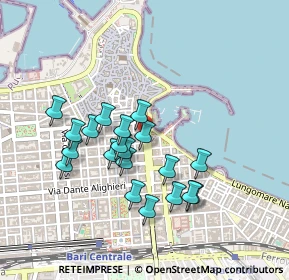 Mappa Corso Camillo Benso Cavour, 70121 Bari BA, Italia (0.4265)