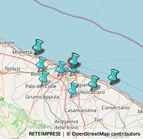 Mappa Corso Camillo Benso Cavour, 70121 Bari BA, Italia (13.10267)