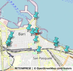 Mappa Corso Camillo Benso Cavour, 70121 Bari BA, Italia (1.12308)