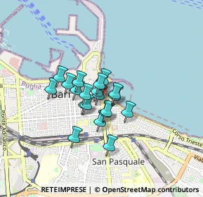 Mappa Corso Camillo Benso Cavour, 70121 Bari BA, Italia (0.5665)