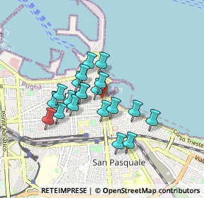 Mappa Corso Camillo Benso Cavour, 70121 Bari BA, Italia (0.735)