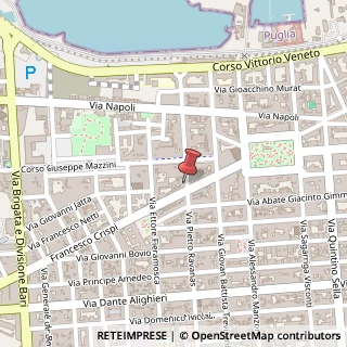 Mappa Via Pietro Ravanas, 97/A, 70123 Bari, Bari (Puglia)