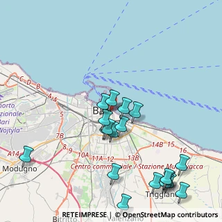 Mappa Via Melo da Bari, 70122 Bari BA, Italia (5.11526)