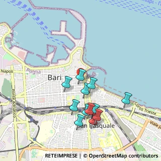Mappa Via Melo da Bari, 70122 Bari BA, Italia (0.98333)