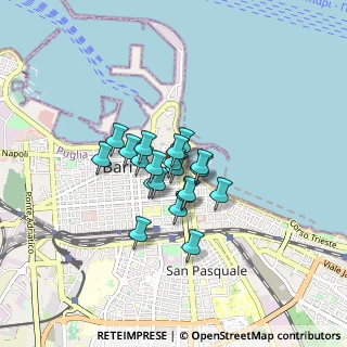 Mappa Via Melo da Bari, 70122 Bari BA, Italia (0.536)