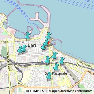 Mappa Via Melo da Bari, 70122 Bari BA, Italia (0.93727)