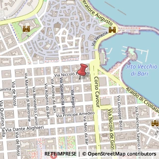 Mappa Via Melo da Bari, 35, 70122 Bari, Bari (Puglia)