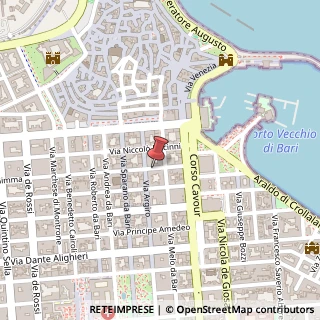 Mappa Via Abate Gimma, 34, 70121 Bari, Bari (Puglia)
