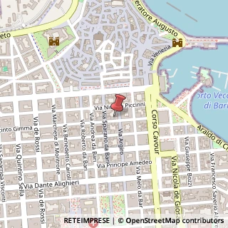 Mappa Via Abate Giacinto Gimma, 43, 70121 Bari, Bari (Puglia)